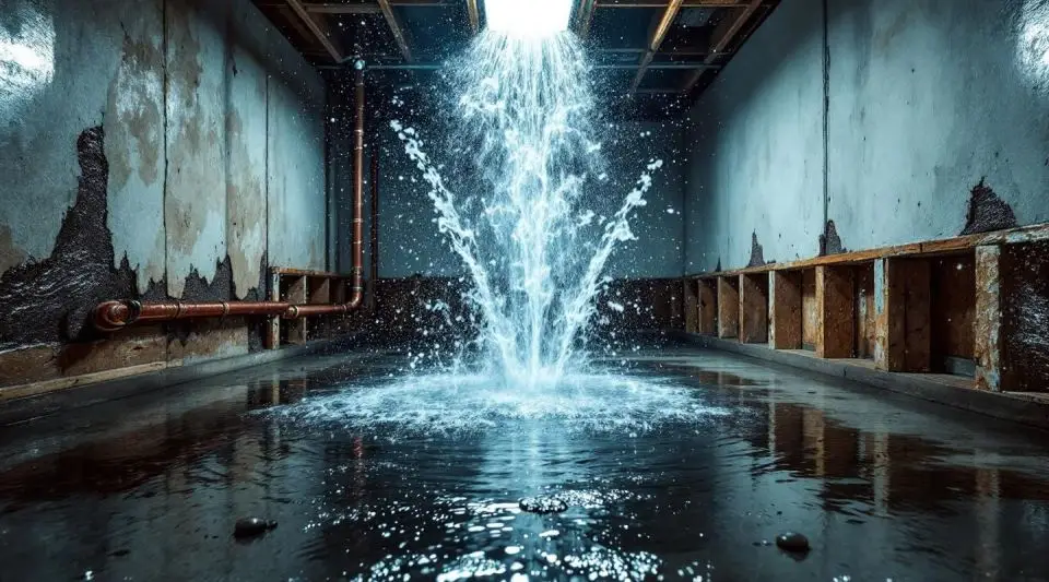 Burst Pipe Water Damage in Ontario, CA