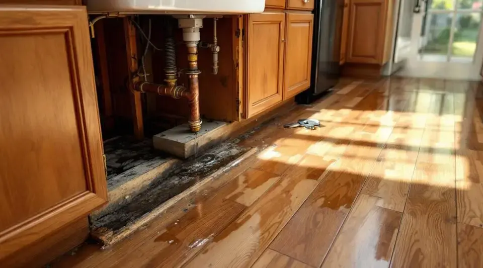 Kitchen Leak Damage Repair in Ontario, CA