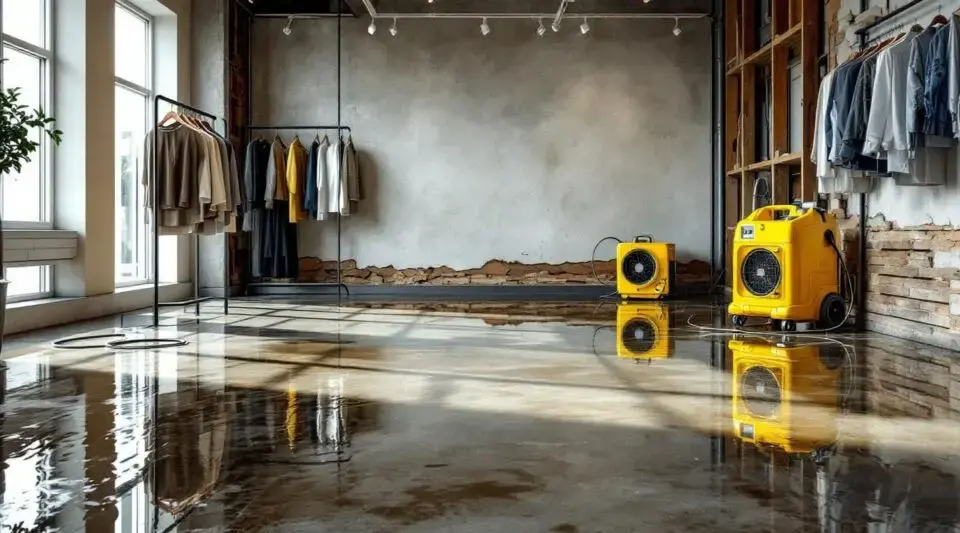 Retail Store Flood Recovery in Ontario, CA